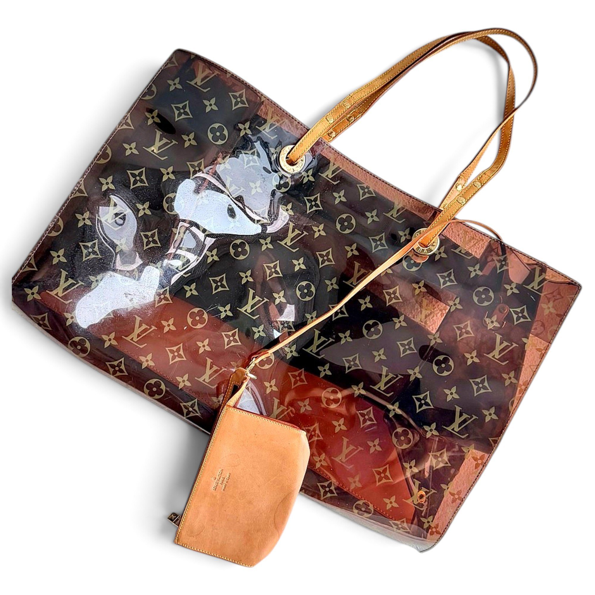 Ambre vinyl tote