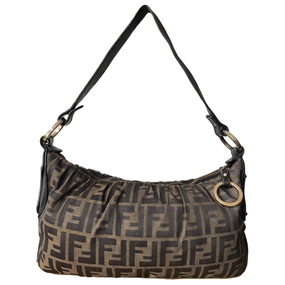 Baguette leather handbag
