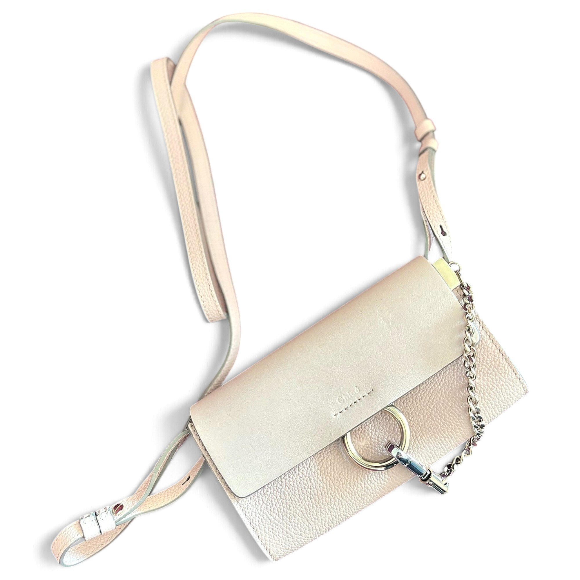 Faye leather crossbody bag