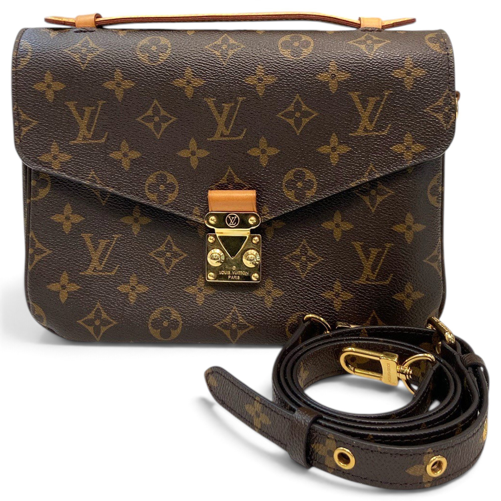 Metis leather crossbody bag
