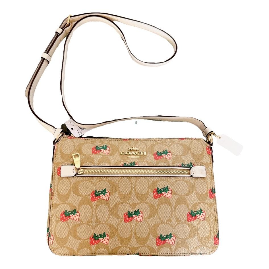 Leather crossbody bag