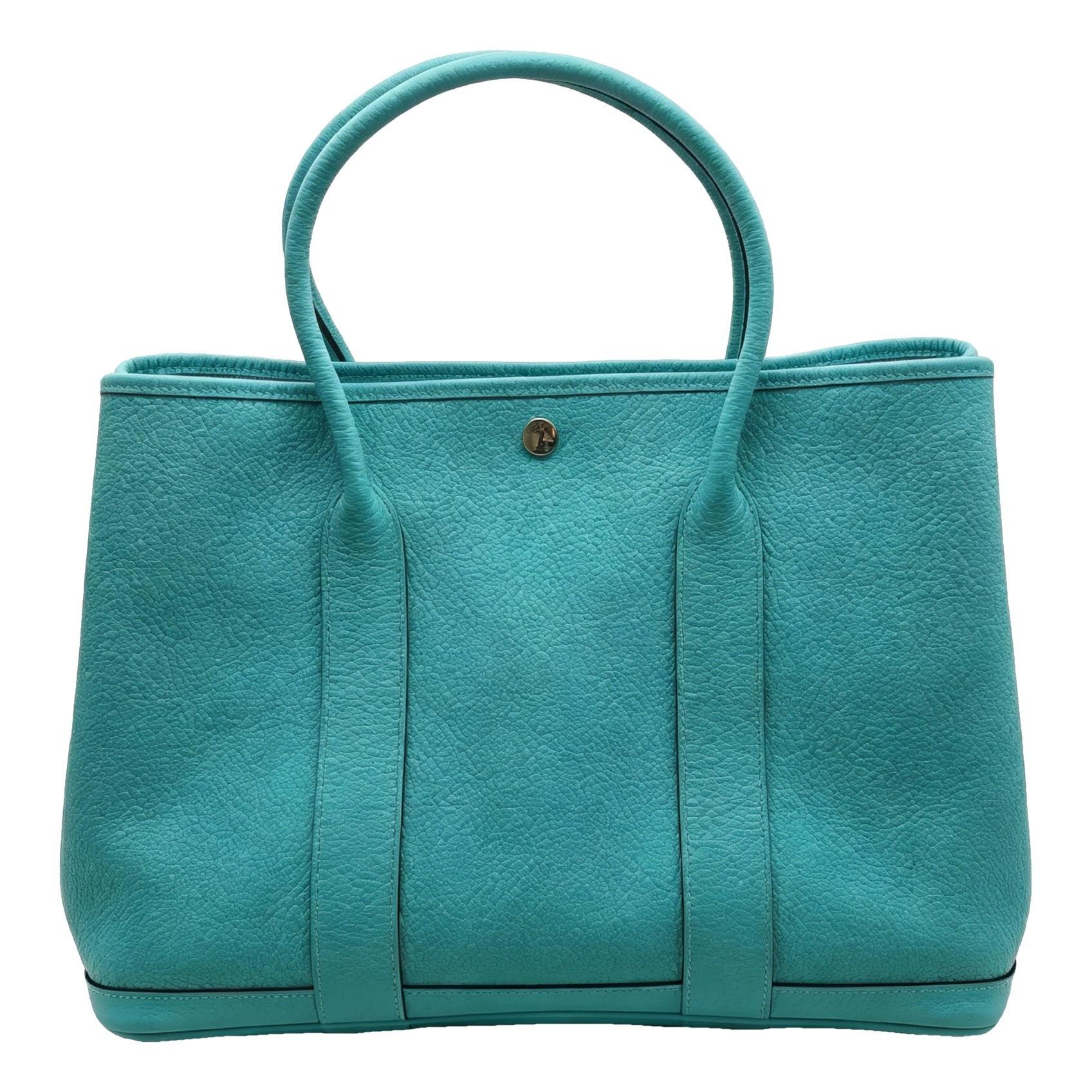 Garden Party leather handbag