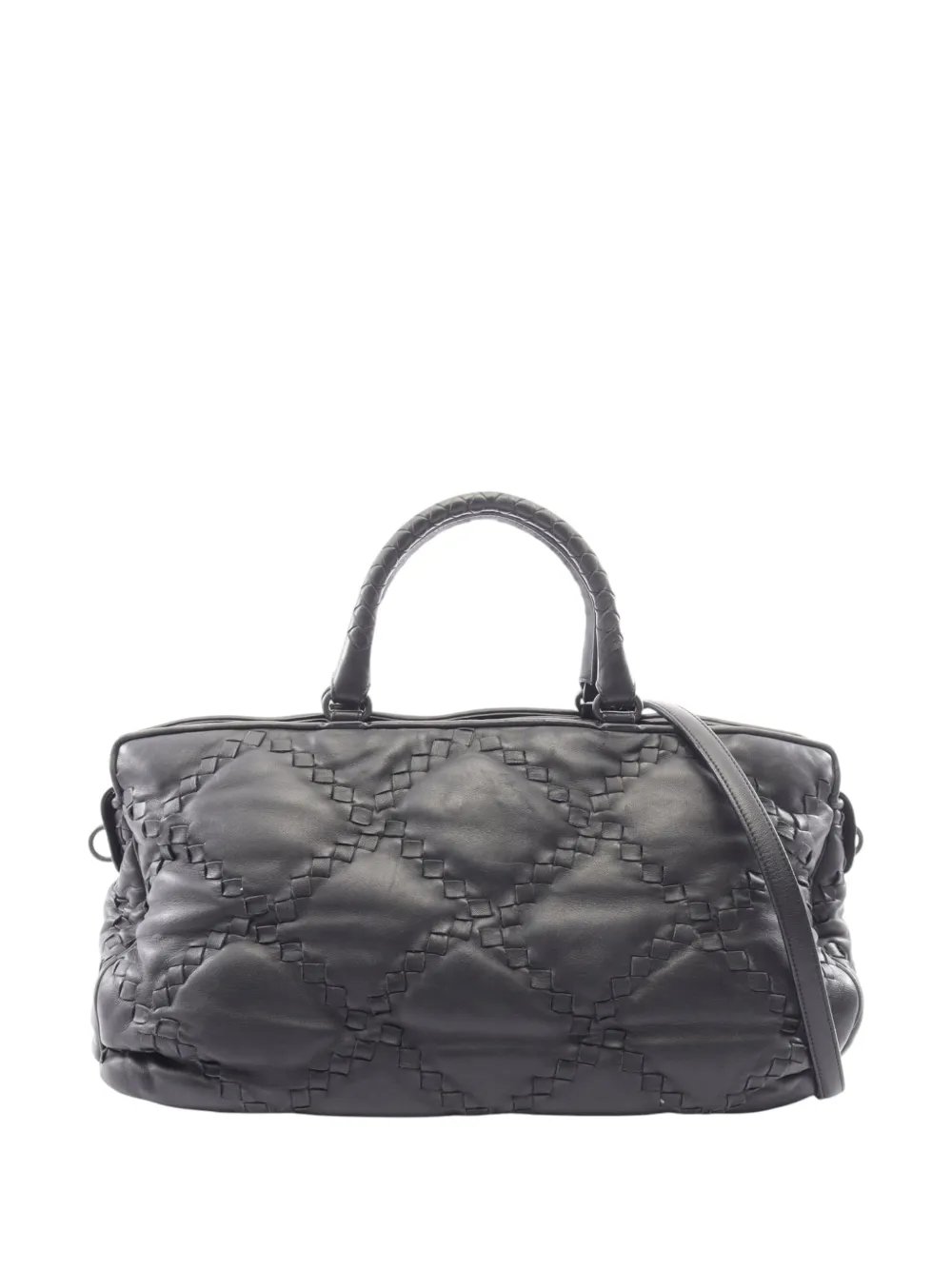 2000-2010 Intrecciato Trimmed satchel