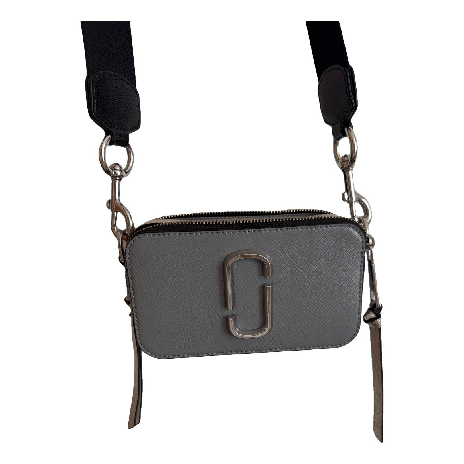 Snapshot leather crossbody bag