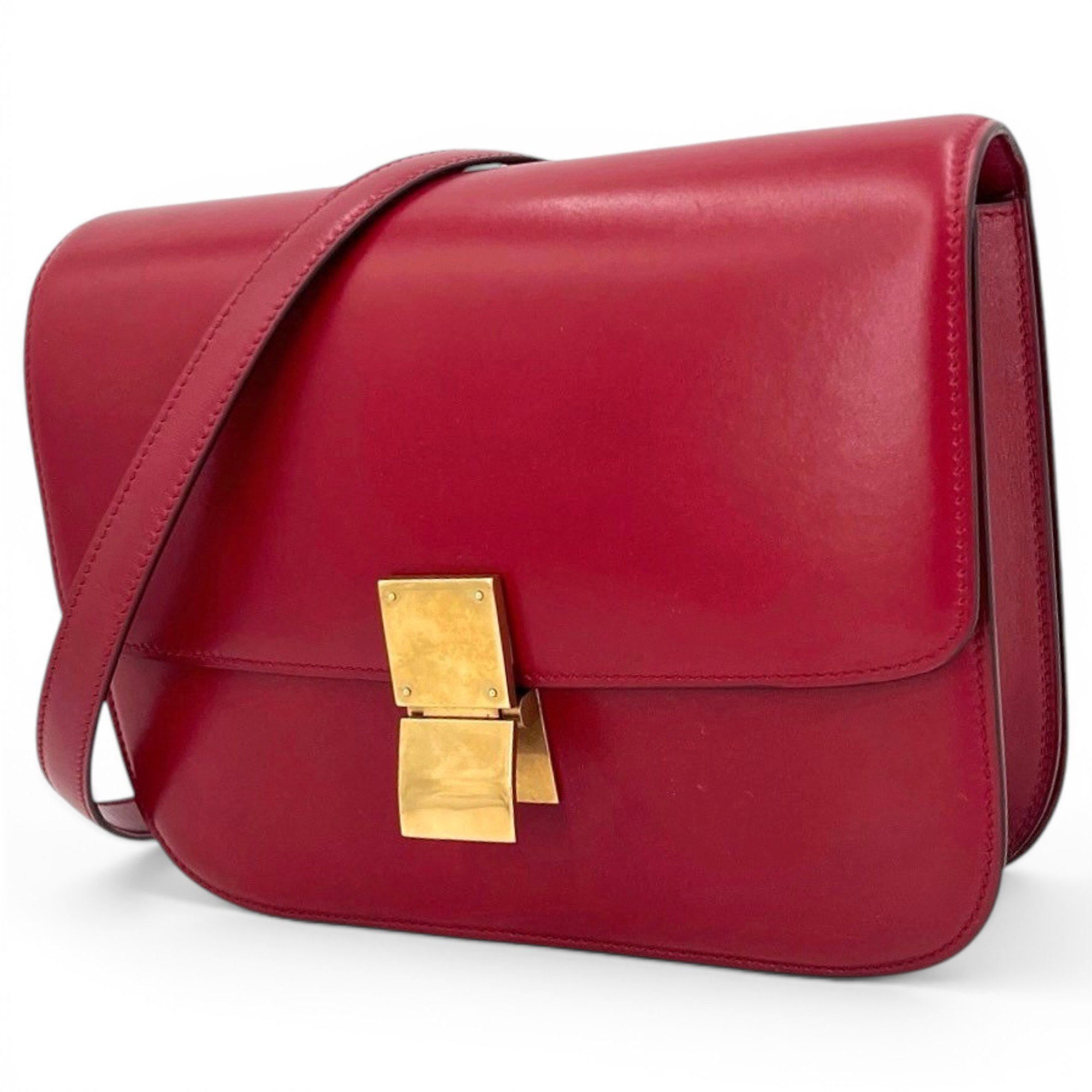 Classic leather handbag