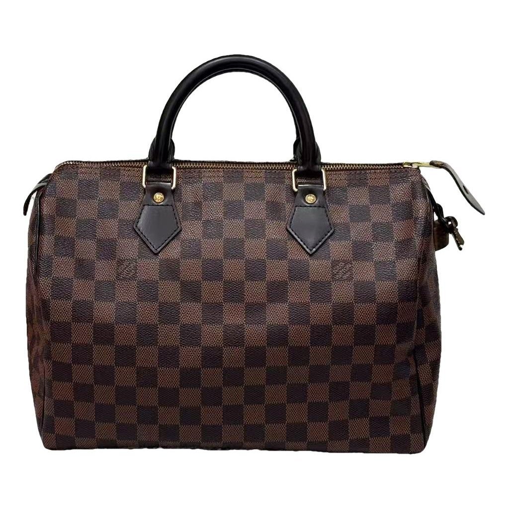 Speedy leather handbag