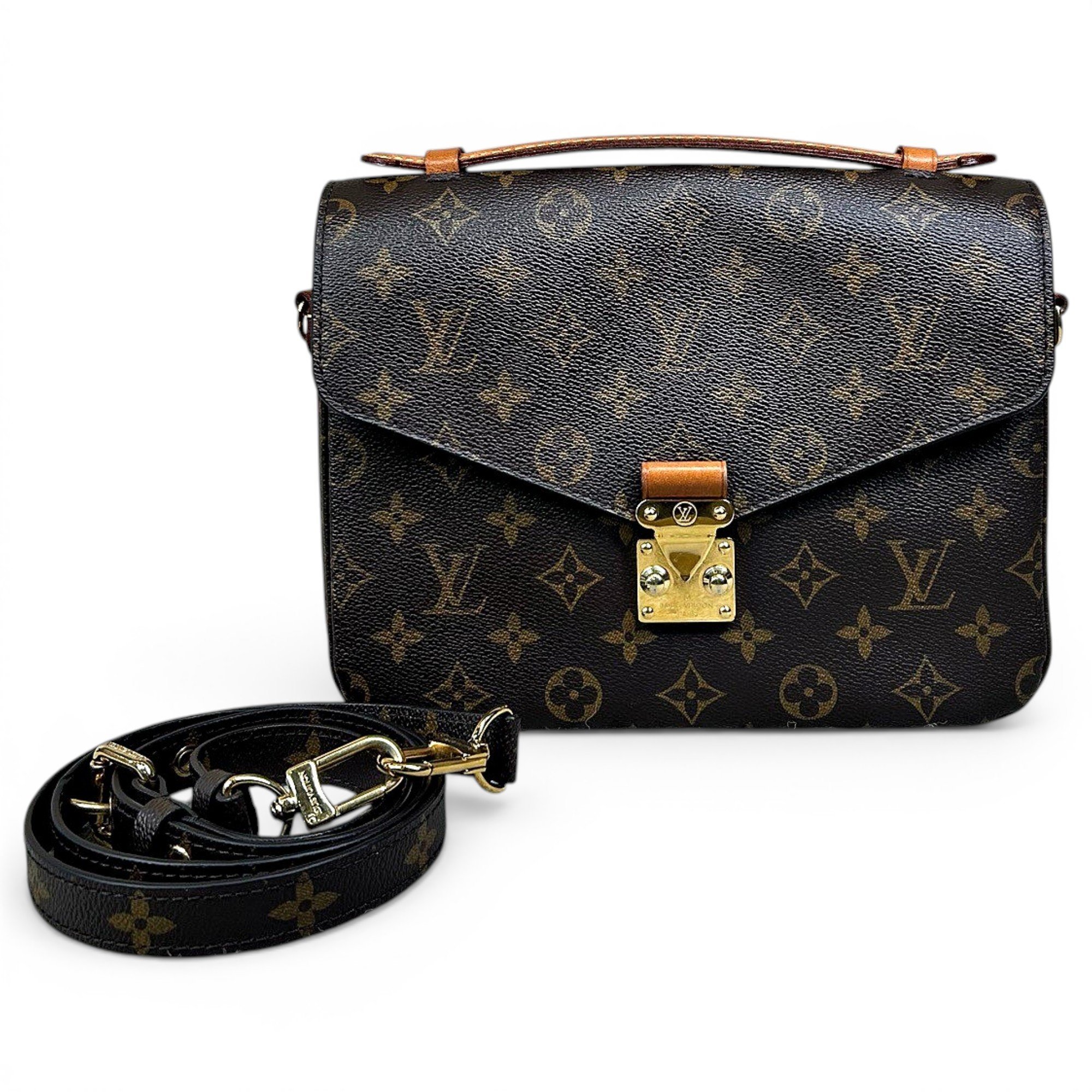 Metis leather handbag