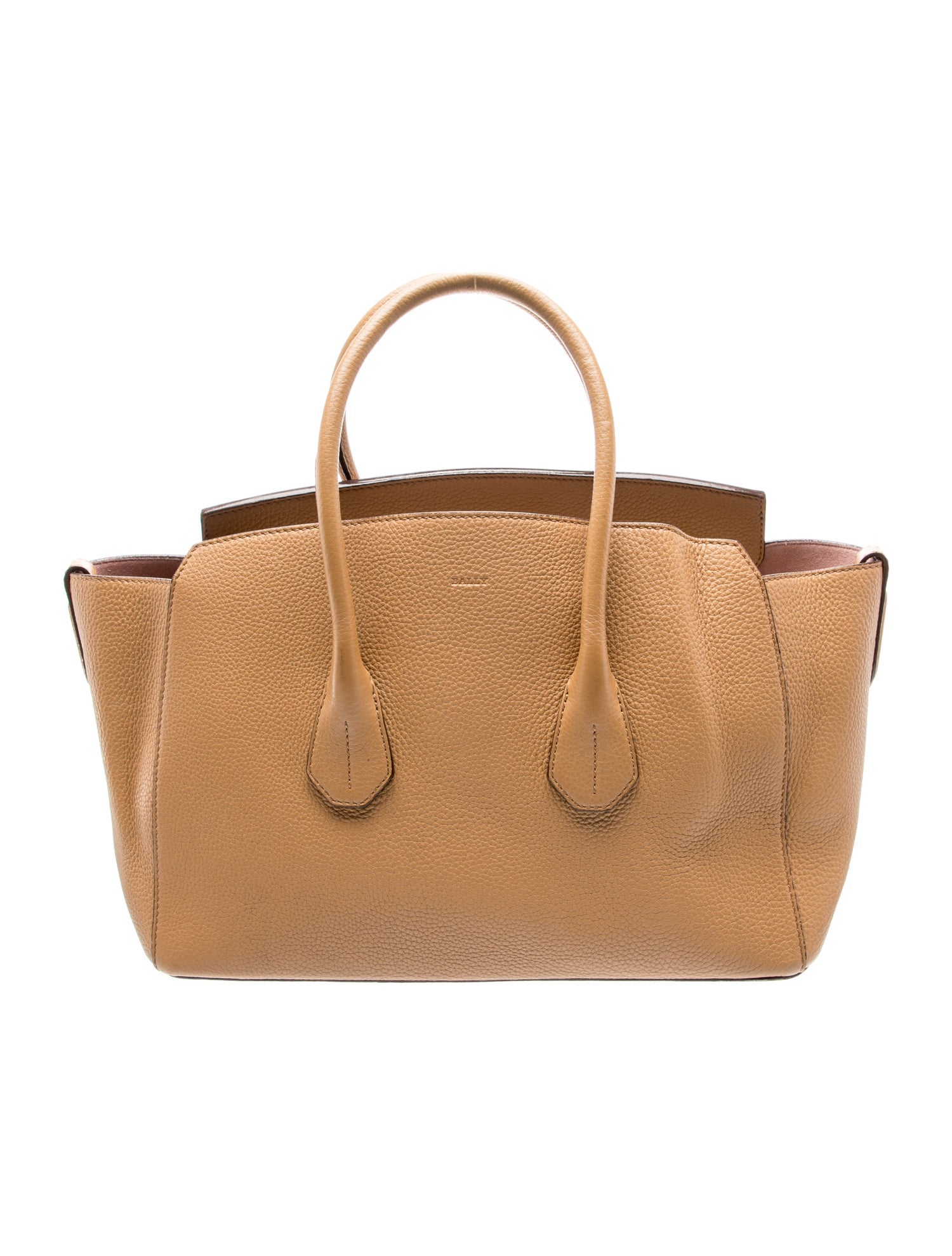 Leather Top Handle Bag