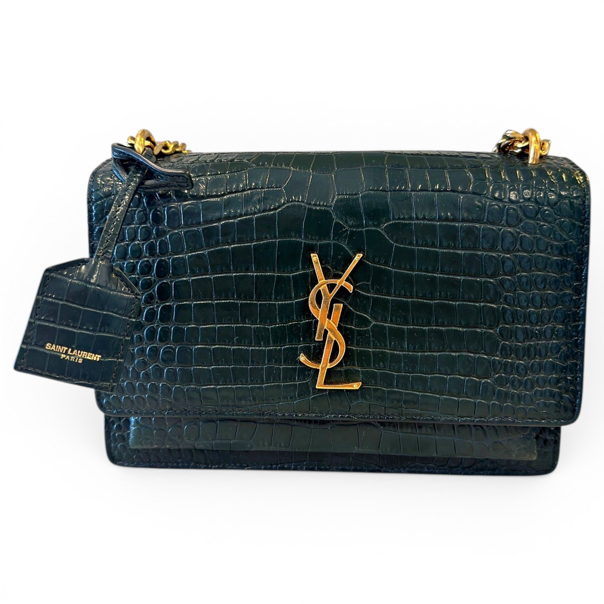 Leather crossbody bag