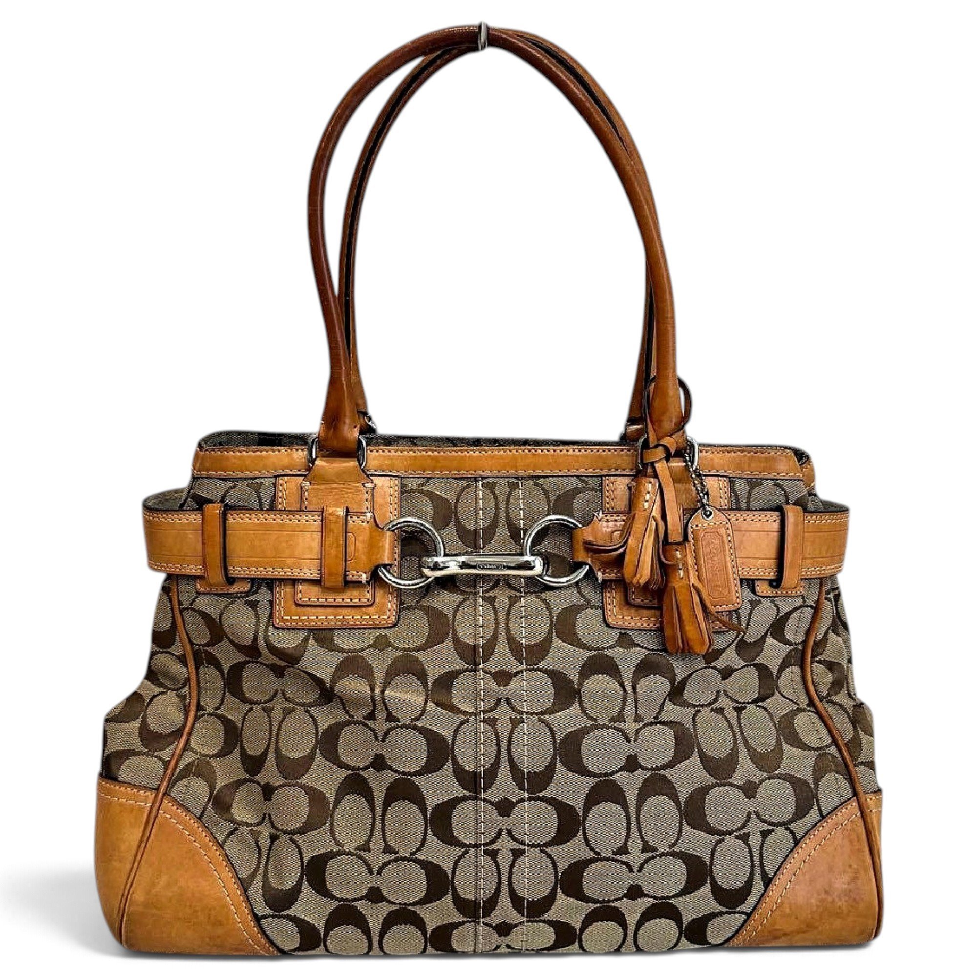 Hamilton Hobo leather handbag