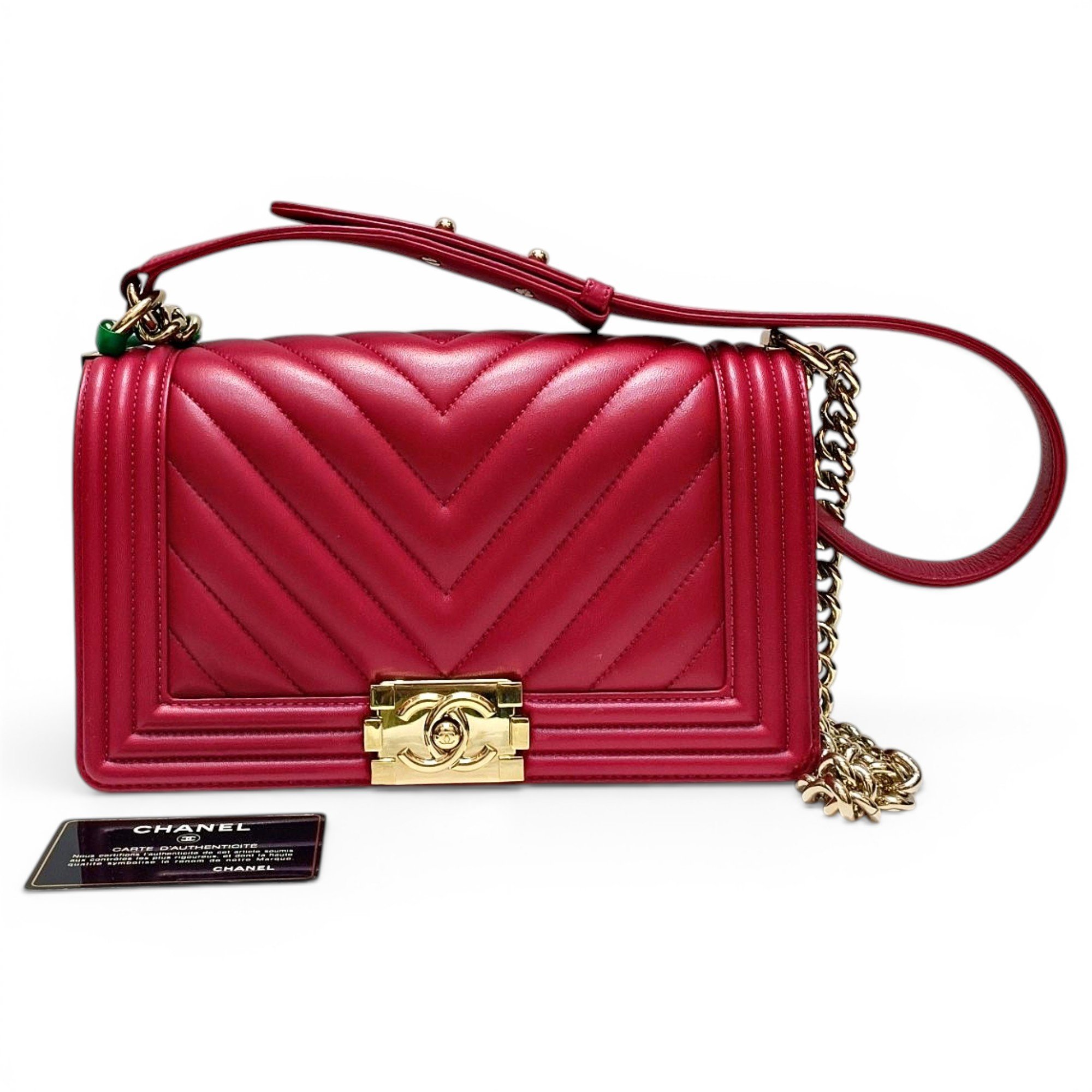 Boy leather crossbody bag