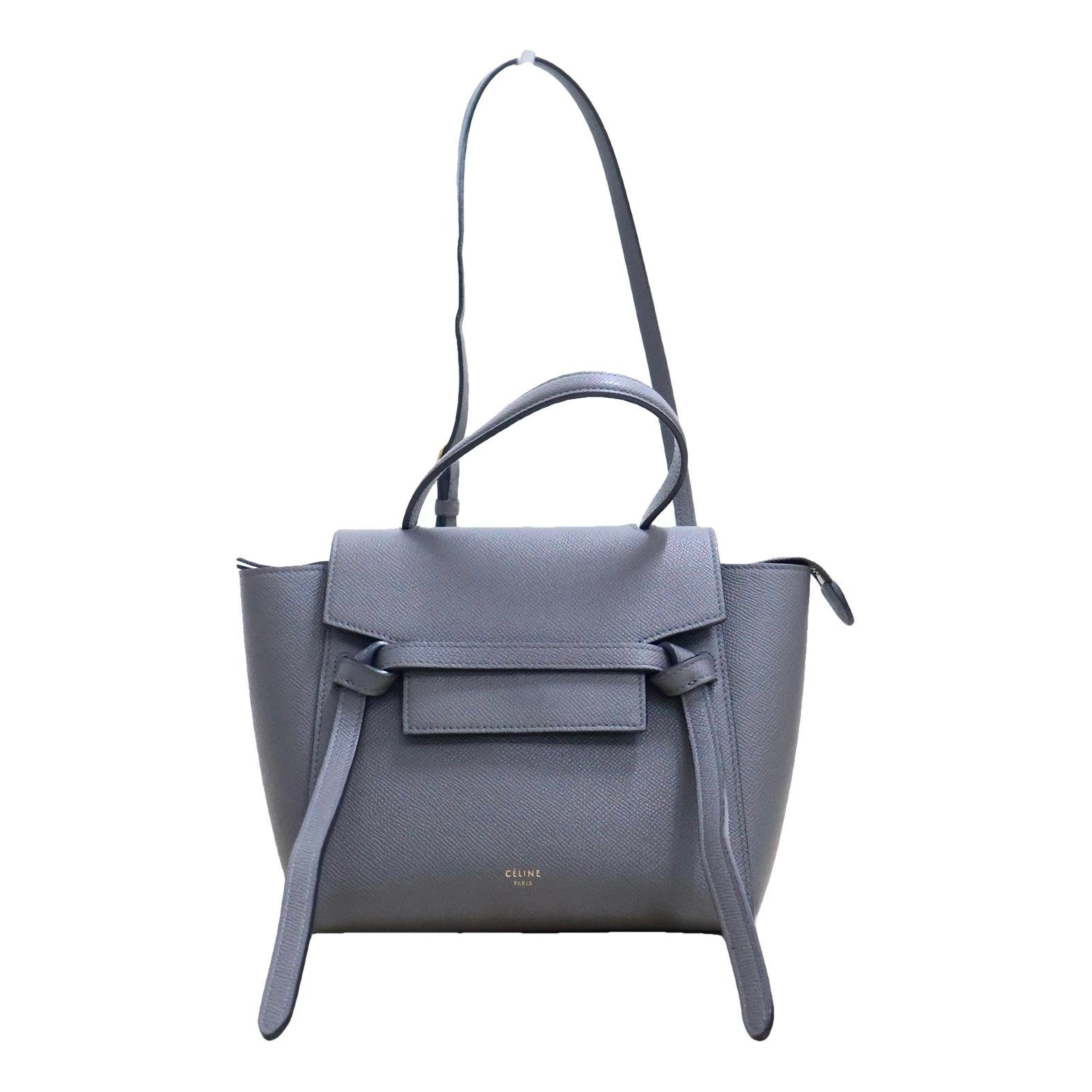 Belt leather crossbody bag