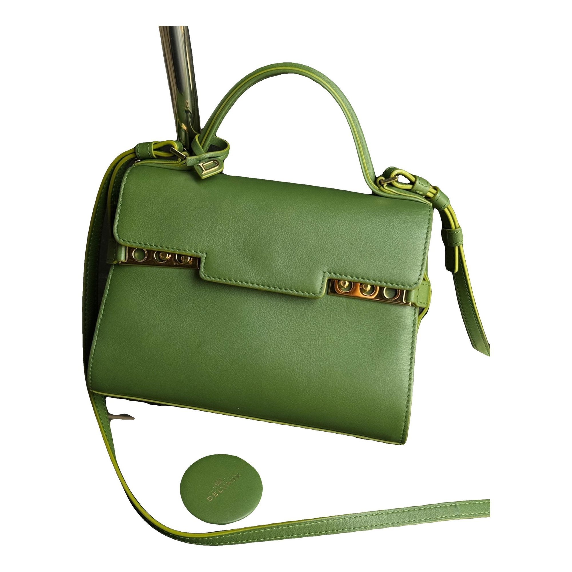Tempête leather crossbody bag