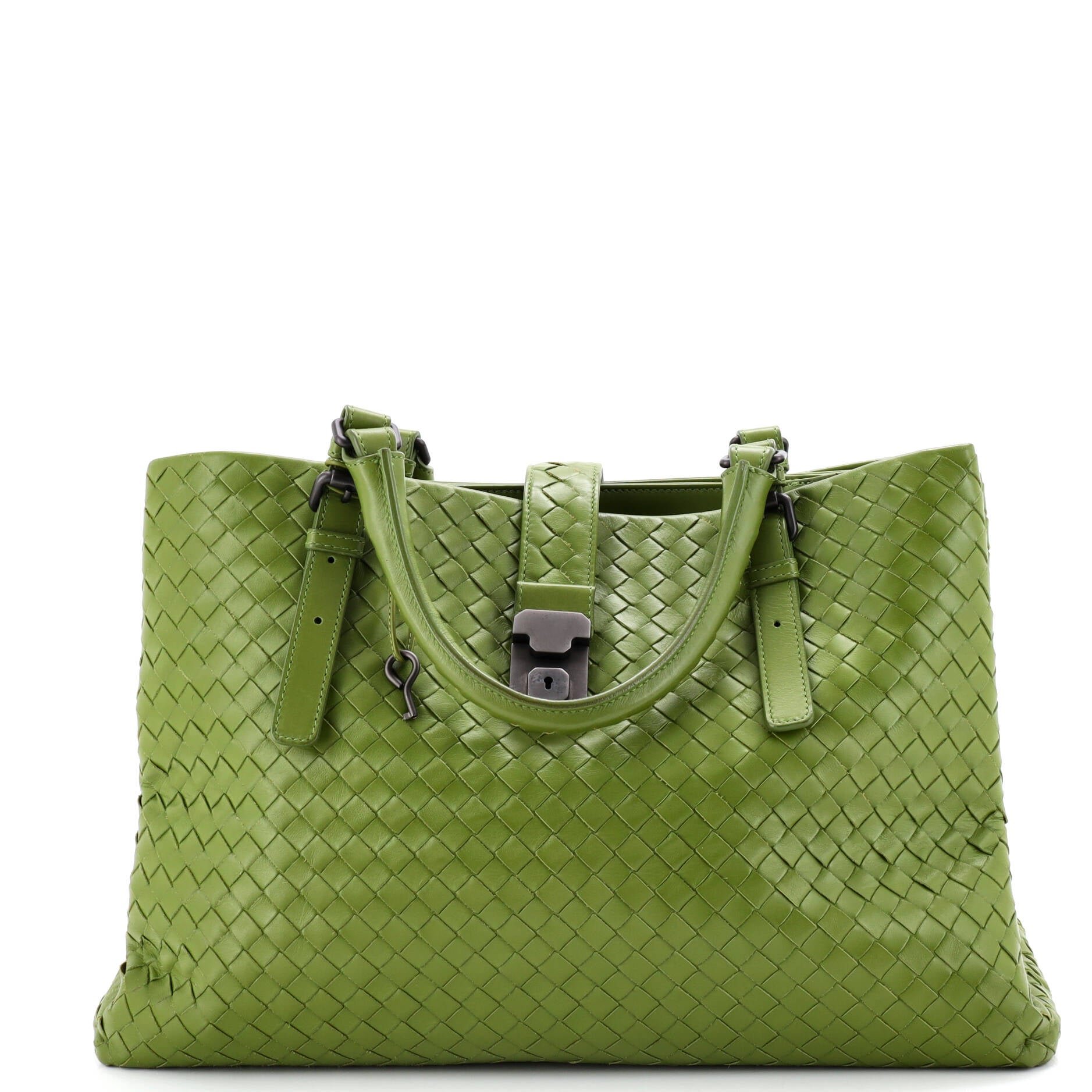 Bottega Veneta Roma Bag Intrecciato Nappa Medium