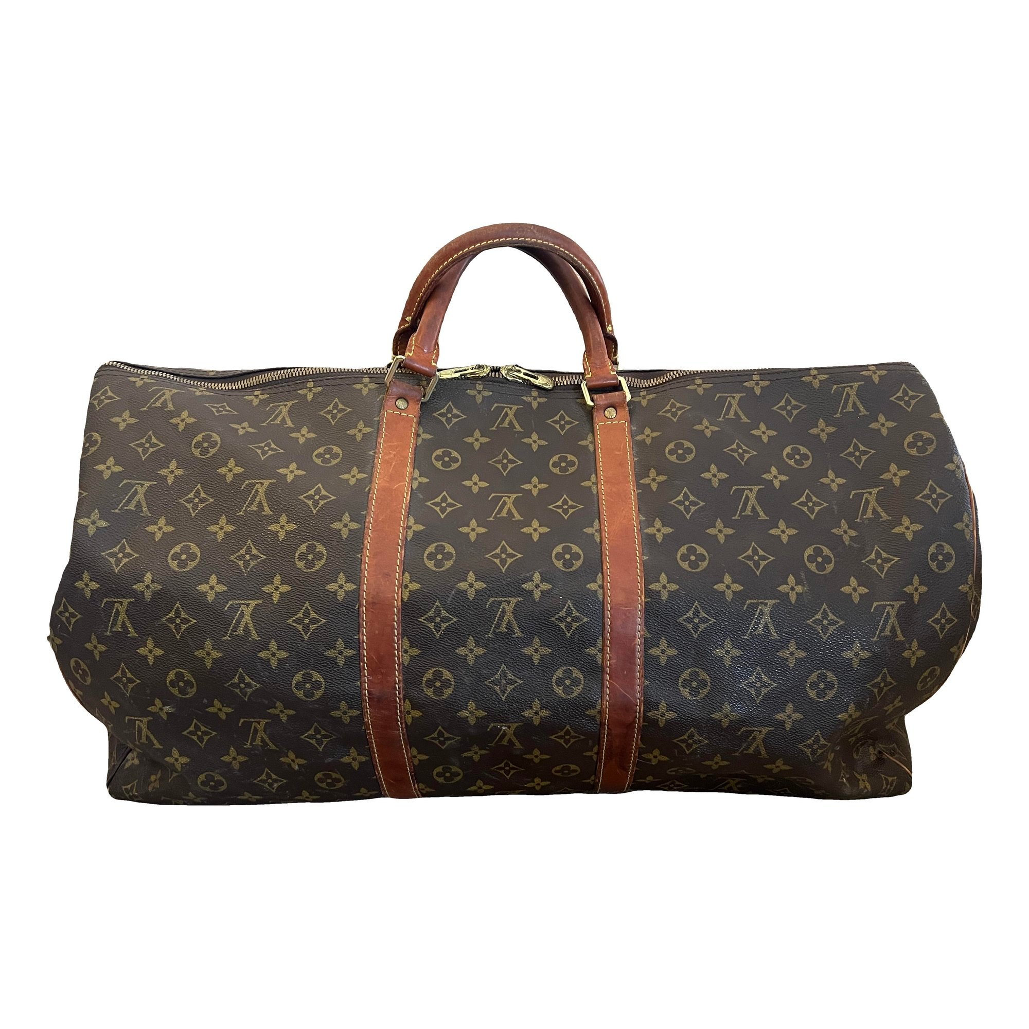 Keepall leather 48h bag