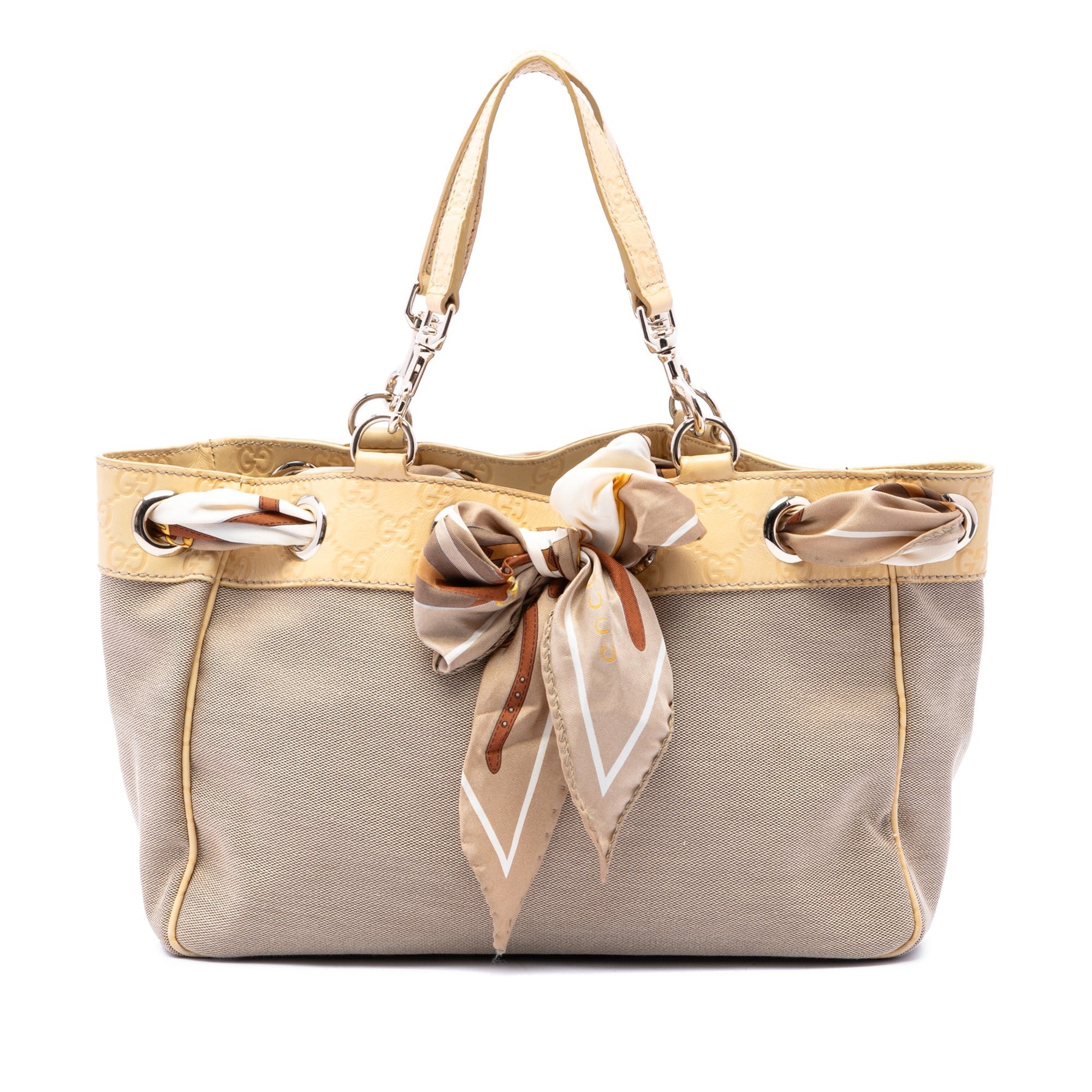 Positano leather tote