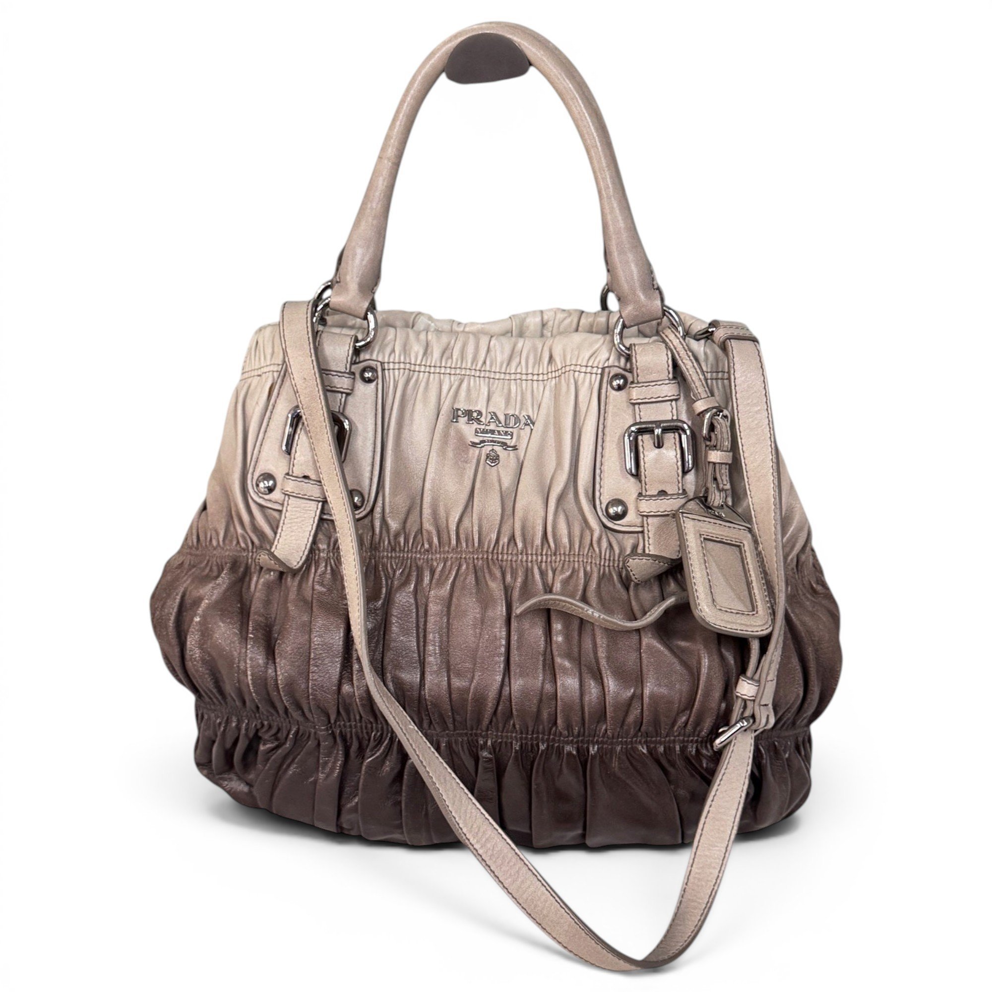 Leather handbag