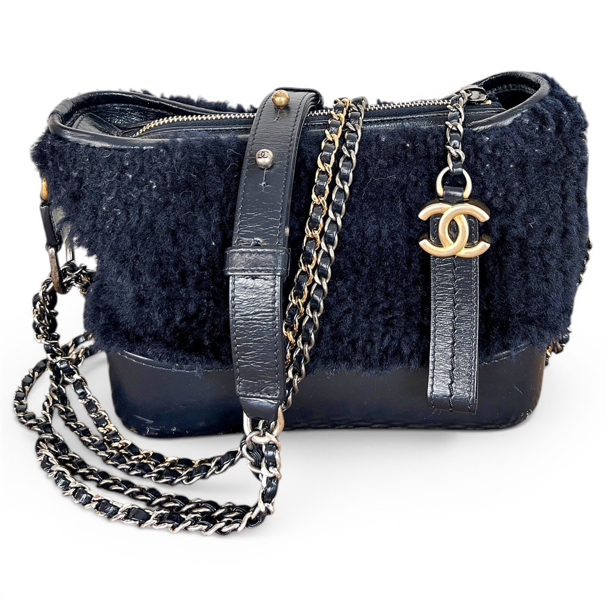 Gabrielle cashmere crossbody bag