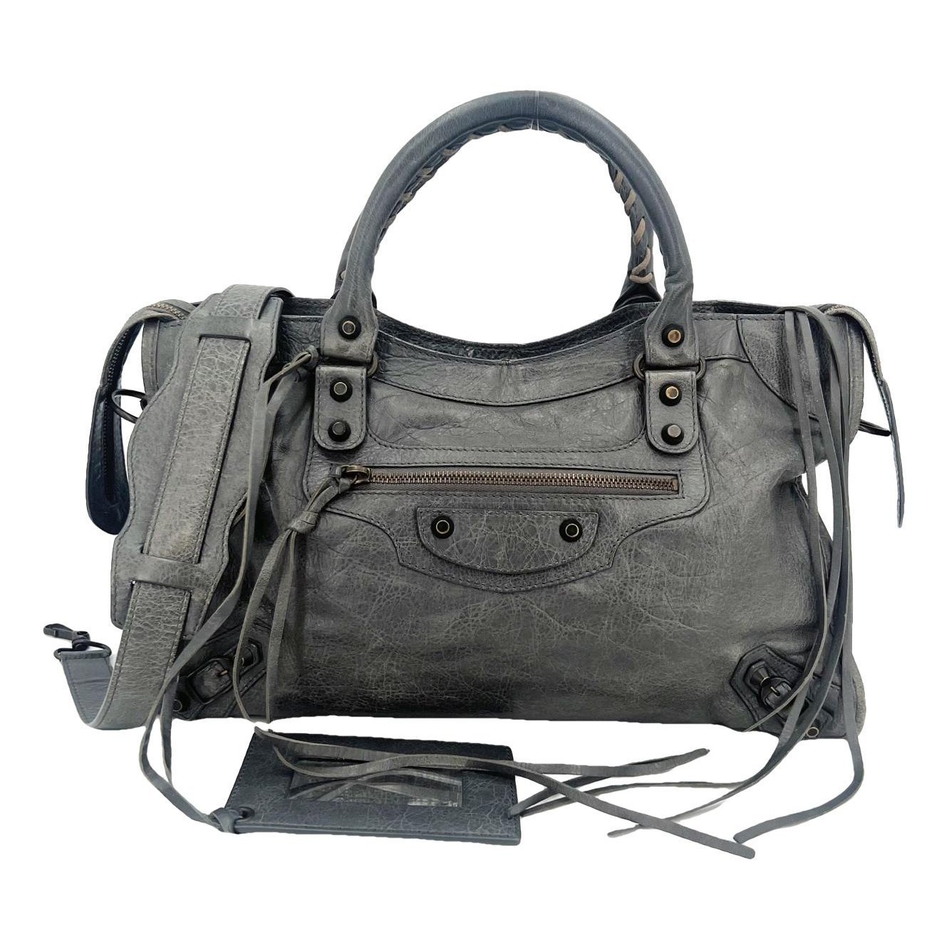 Balenciaga City leather handbag