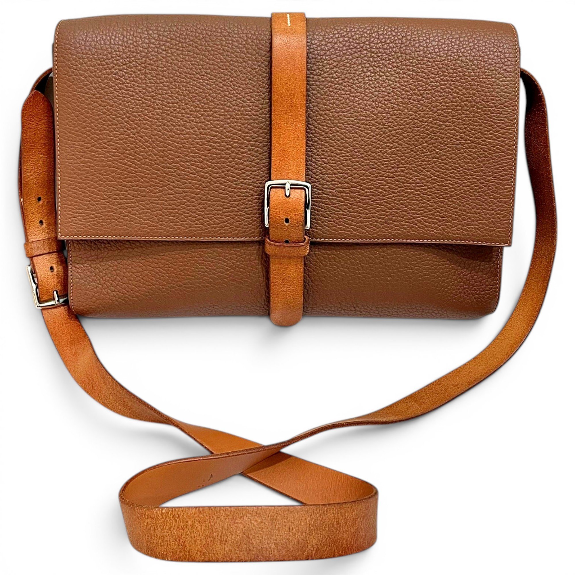 Leather crossbody bag
