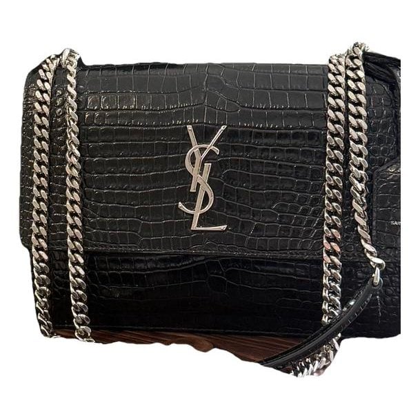 Leather crossbody bag