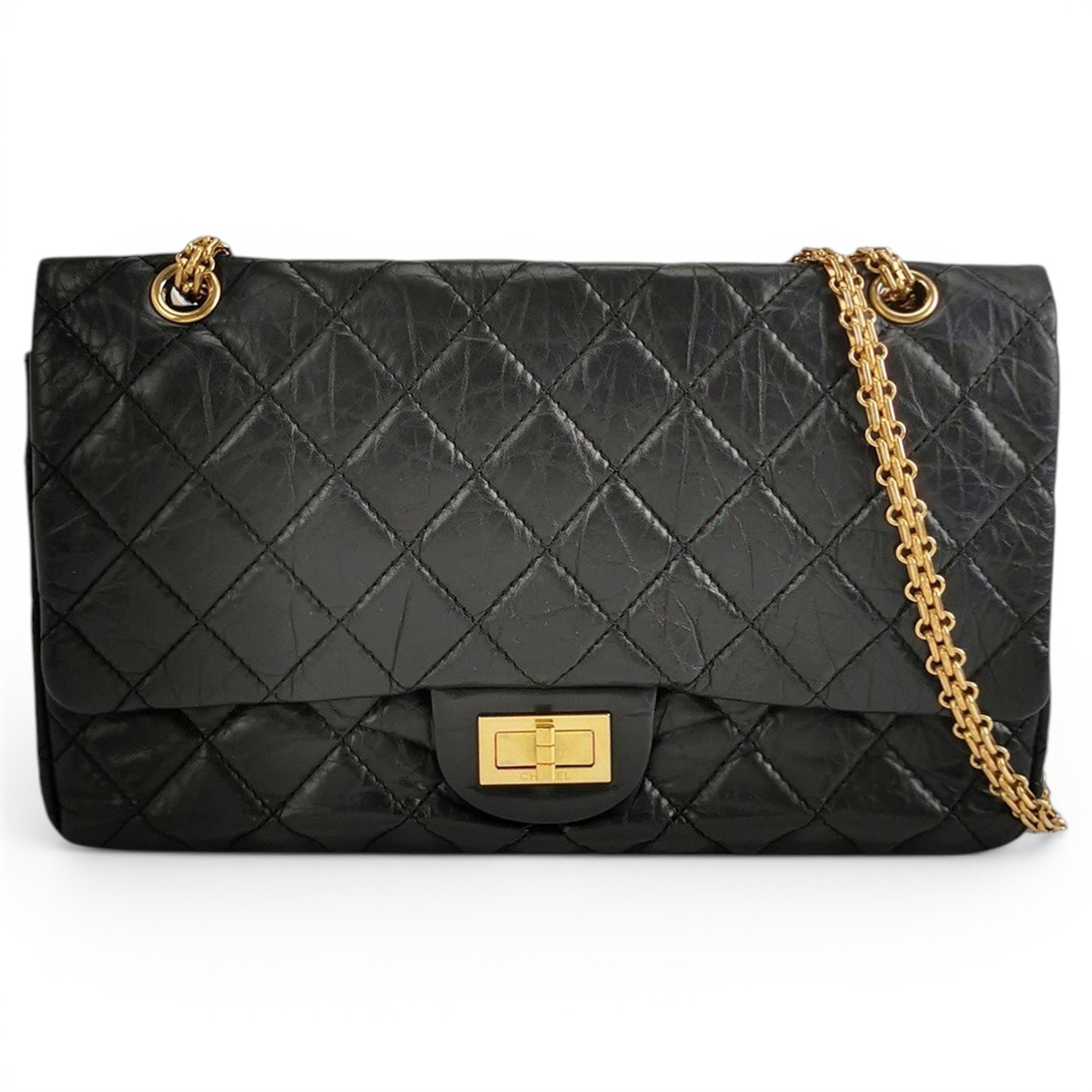 2.55 leather handbag