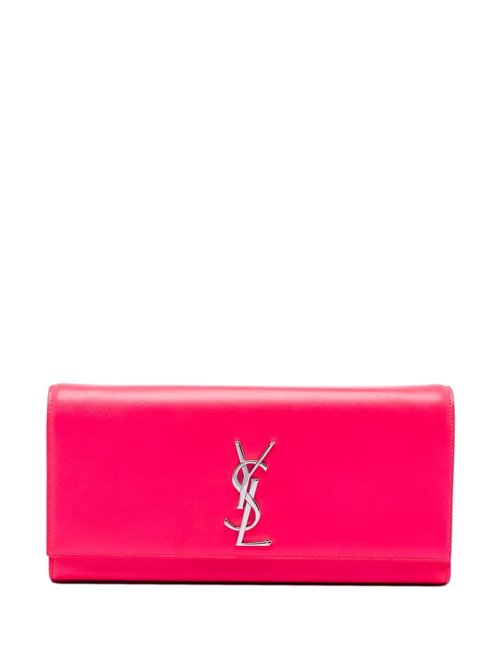 2014 Smooth Calfskin Monogram Cassandre clutch bag