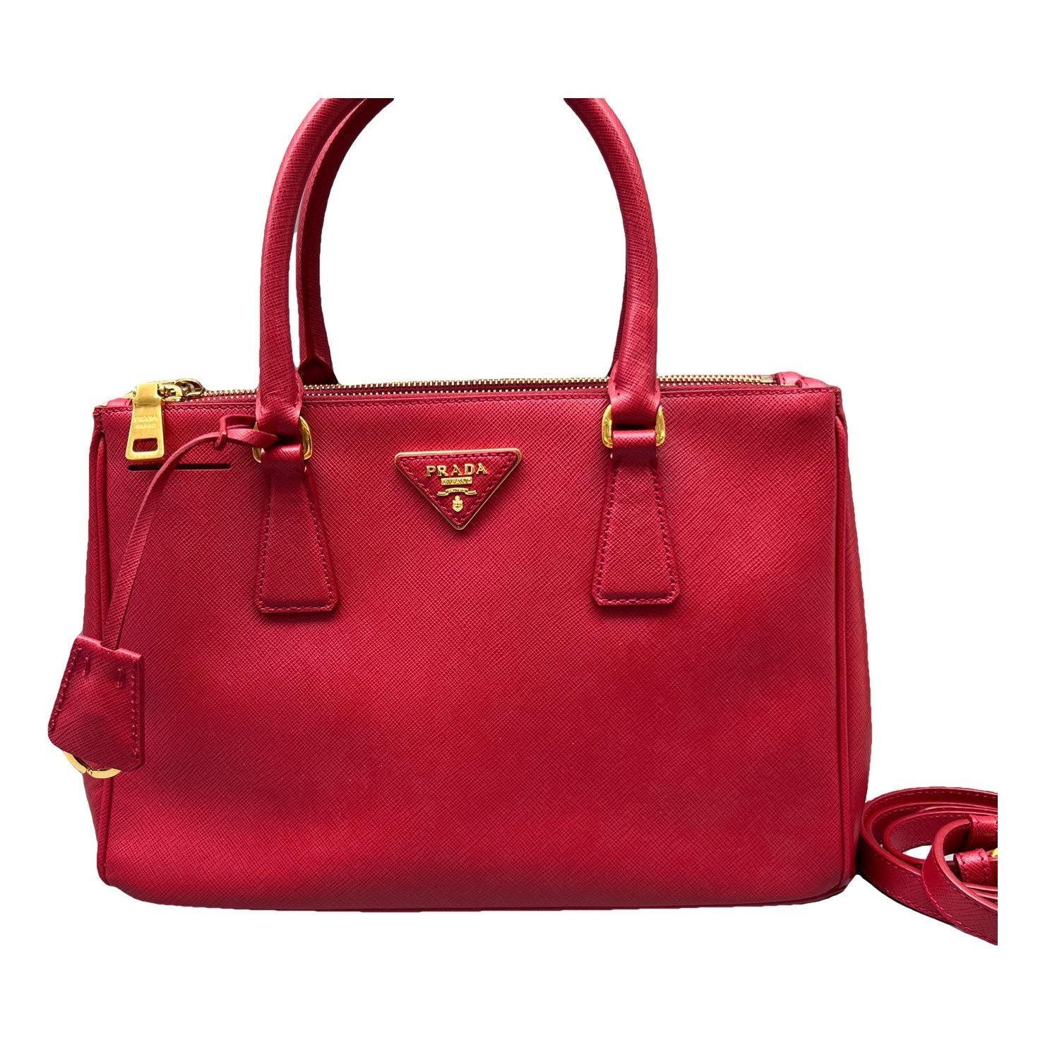 Galleria leather handbag