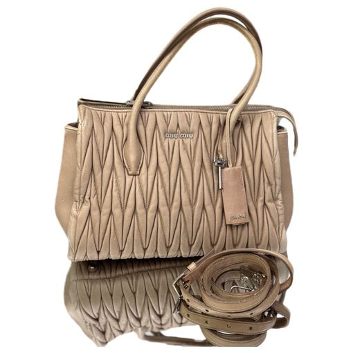 Leather handbag