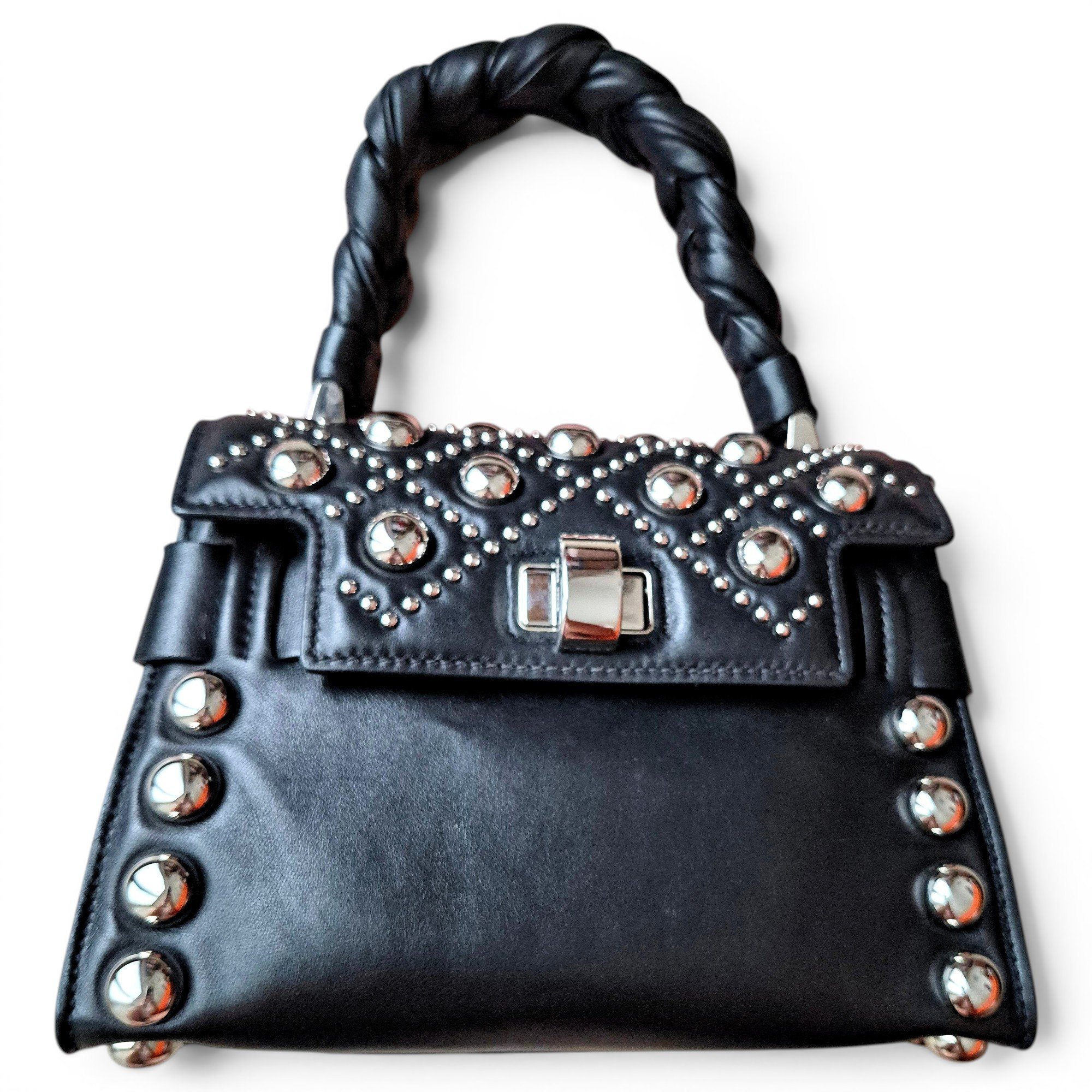 Leather handbag