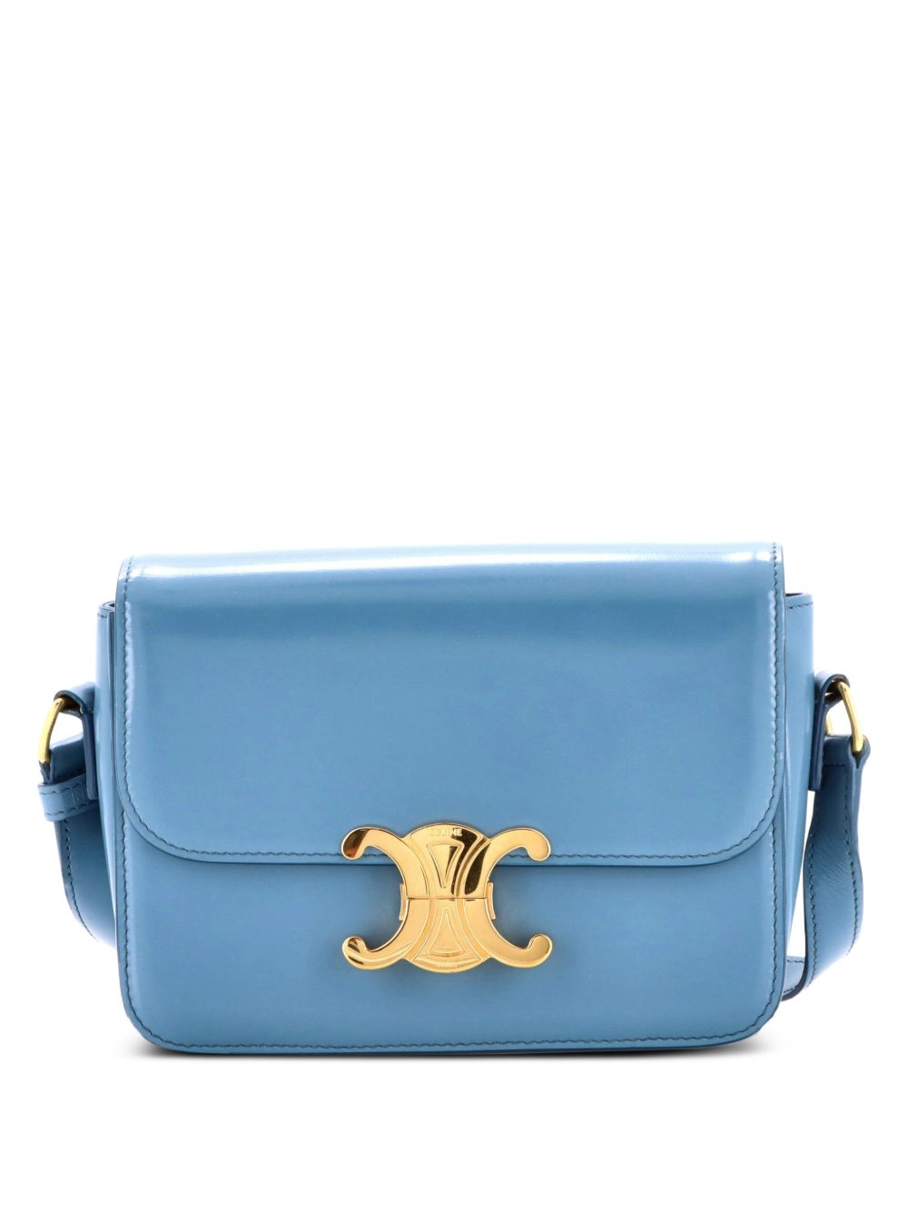 Triomphe Shoulder Bag Smooth Calfskin Teen crossbody bag