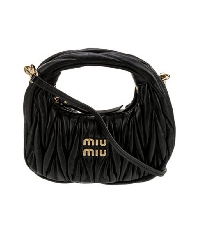 Miu Miu Miu Leather Wander Mini