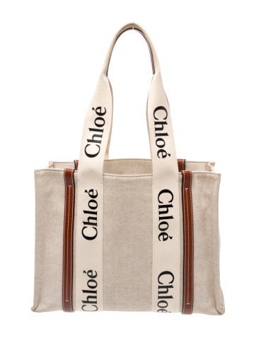 Canvas Woody Ribbon Tote