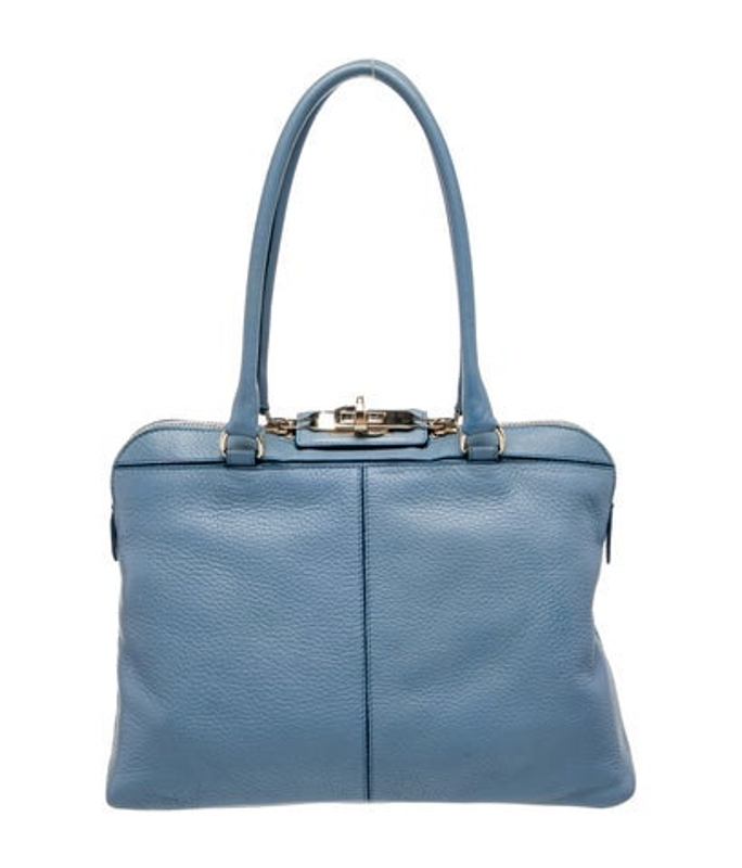 Max Mara Mara Leather Top Handle Bag