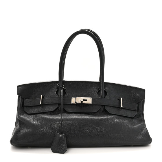 Hermes Togo JPG Shoulder Birkin II 42 Black