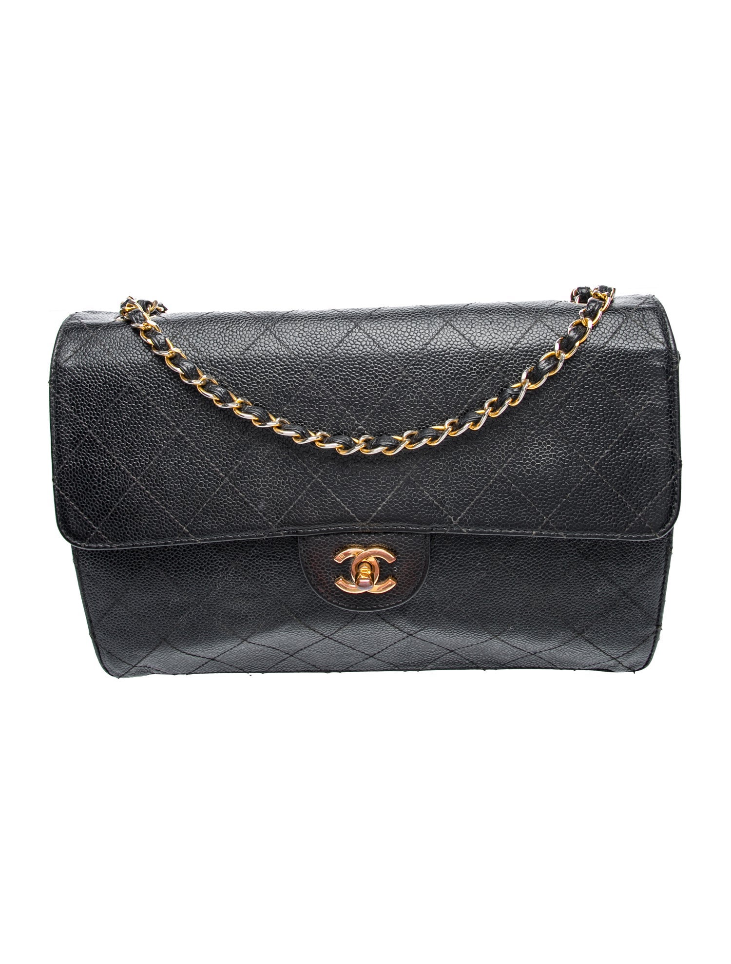 Jumbo Classic Single Flap Bag