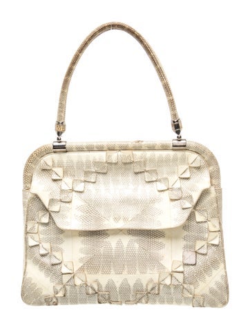 Leather Top Handle Bag Vintage