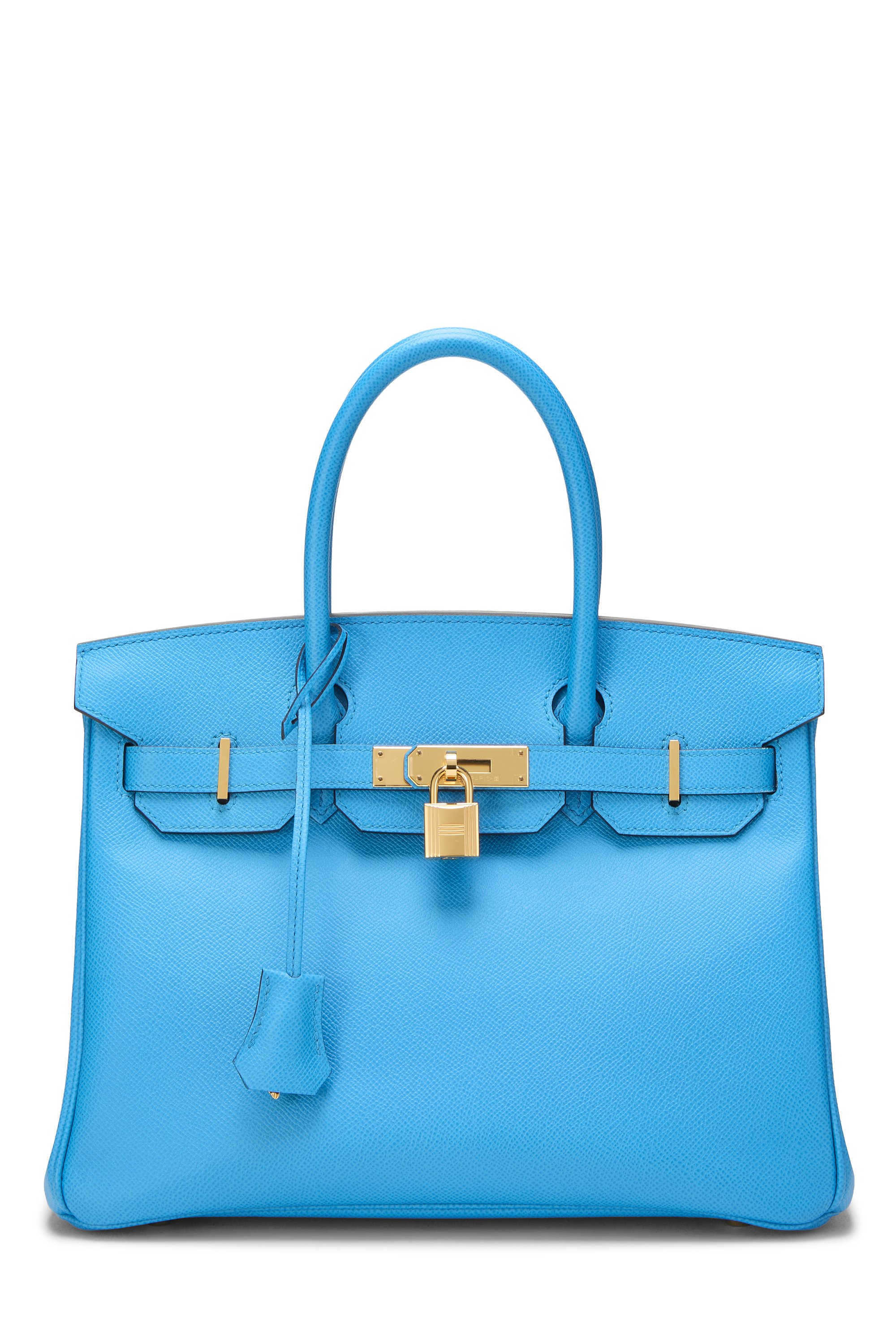 Hermes Blue Frida Epsom Birkin 30