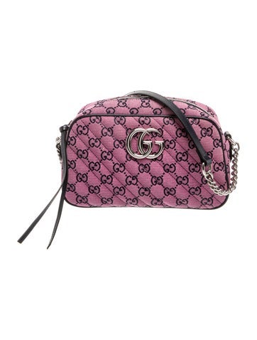 GG Canvas Marmont Small