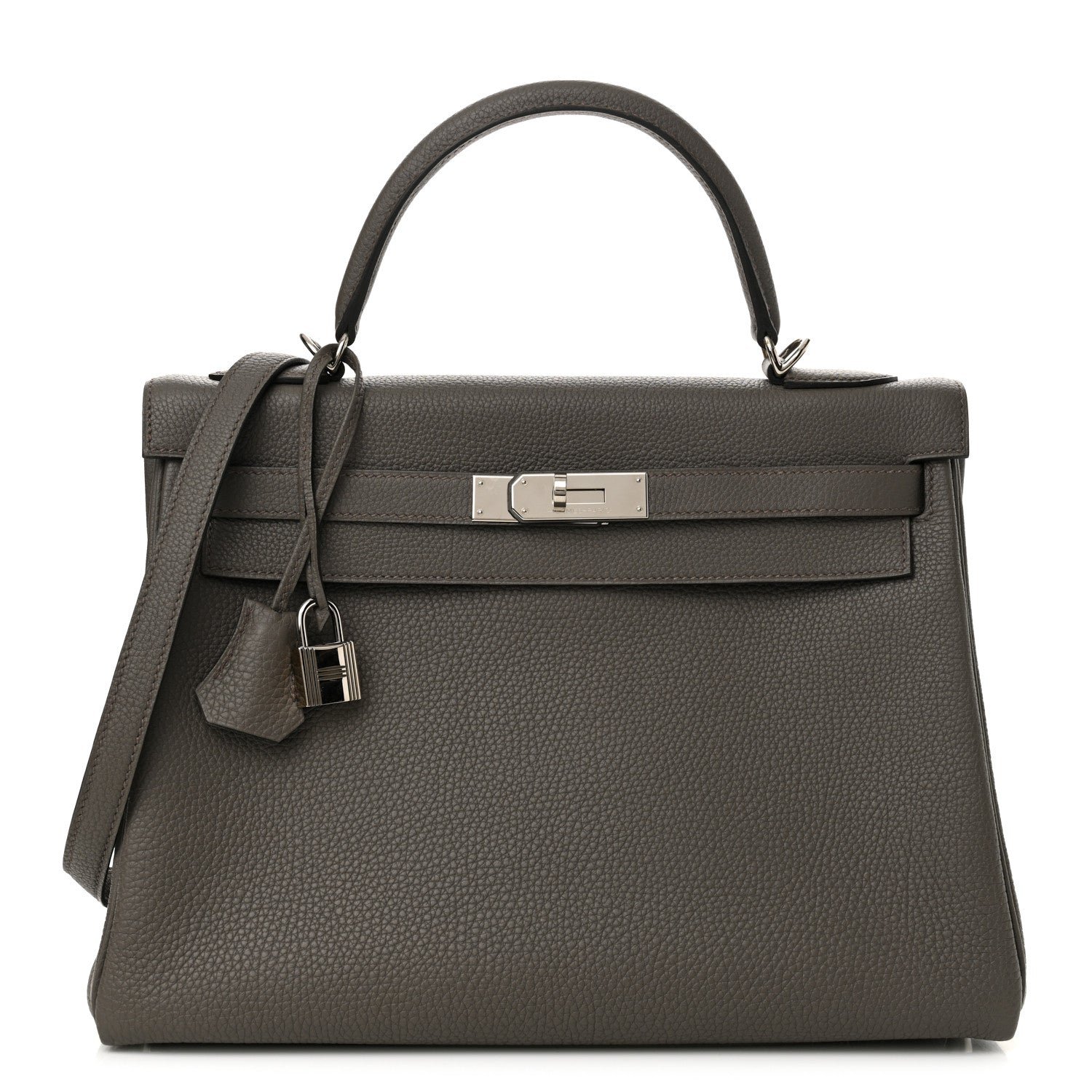 Hermes Togo Kelly Retourne 32 Etain
