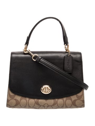 Leather Top Handle Bag
