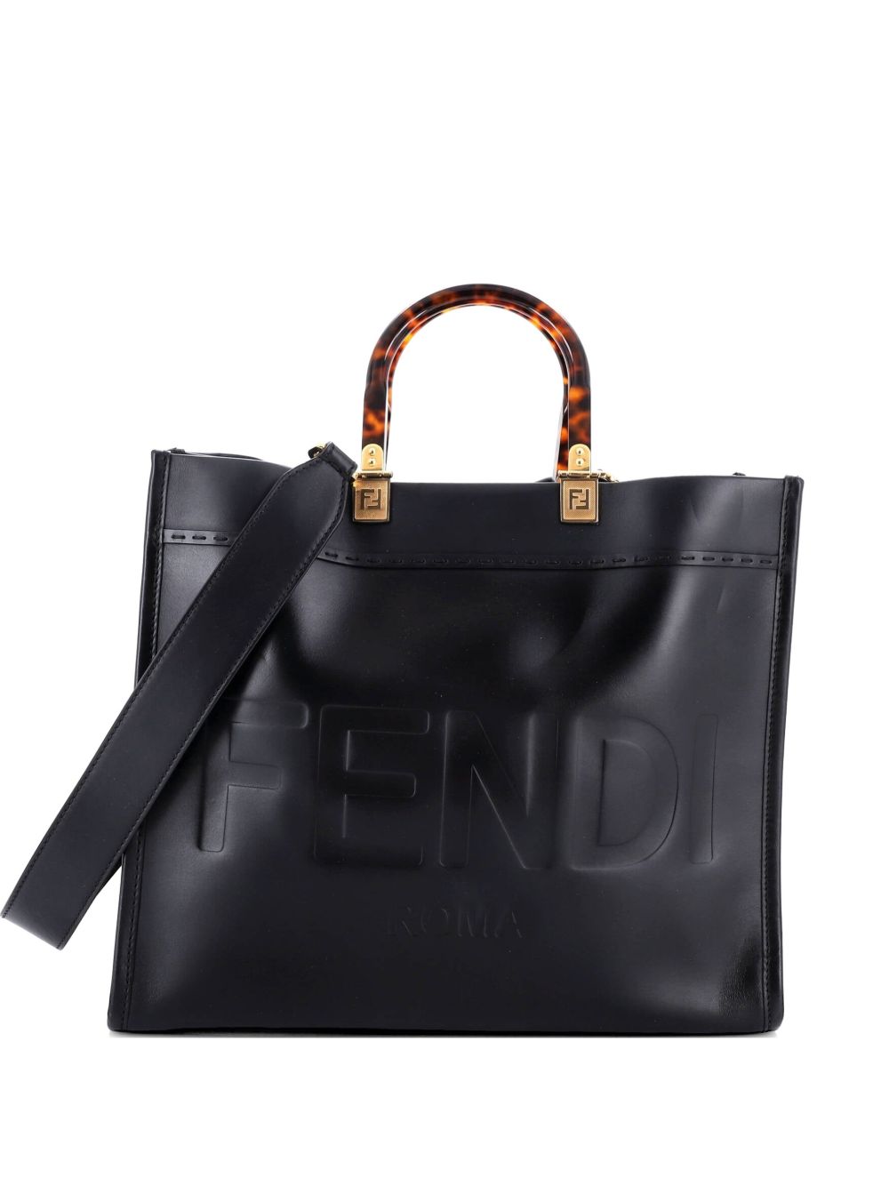 Sunshine Shopper Leather Medium tote bag