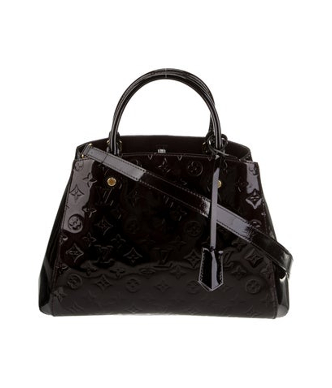 Louis Vuitton Vuitton Vernis Patent Leather Montaigne Mm