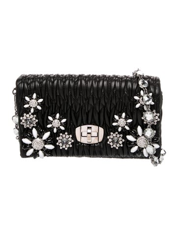 Miu Miu Leather Shoulder Bag