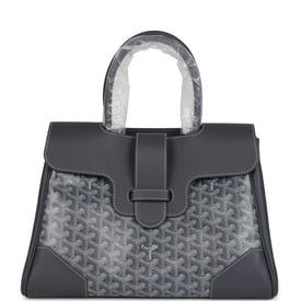 Goyard Goyard Saigon Tote Grey Goyardine Canvas Palladium Hardware