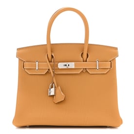 Hermes Togo BIRKIN 30 Natural Sable