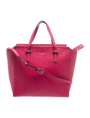Saffiano Leather Top Handle Bag