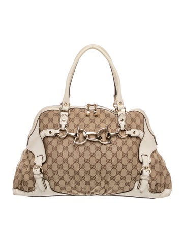 GG Canvas Boston Medium