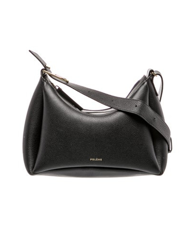 Polene Leather Crossbody Bag