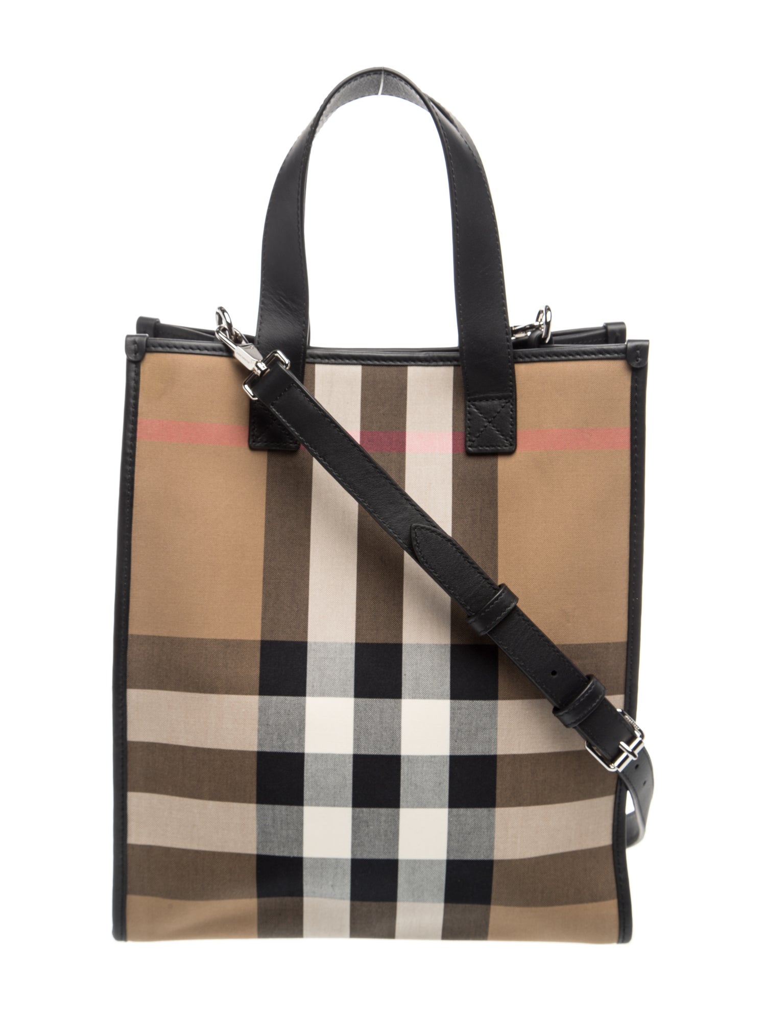 Super Nova Check Top Handle Bag